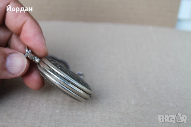 Рядък модел джобен часовник ''Мълния'', снимка 3 - Антикварни и старинни предмети - 41877313