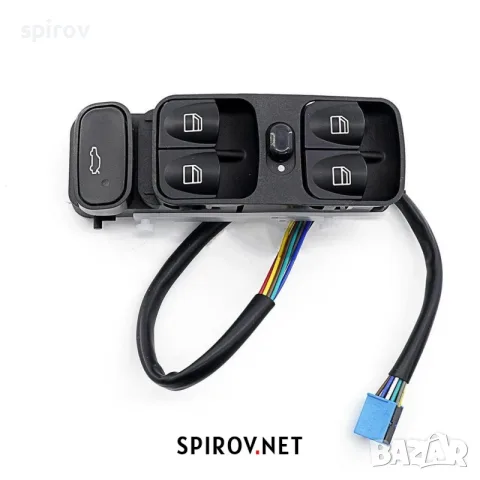 Панел бутони Ел стъкла Mercedes W203 C-Class седан, снимка 4 - Части - 55716409
