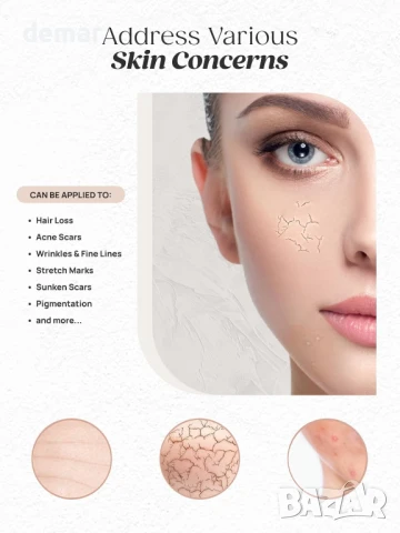 Dr.pen Микронидлинг писалка за дерма M7S Професионален комплект 12 патрона, 6 скорости, Type-C, снимка 7 - Други - 50457744