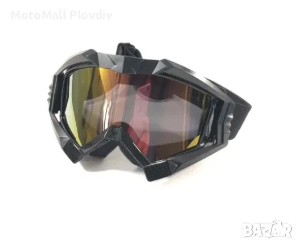 Black Carbon Очила Карбонови Огледални Затъмнени Нови Вело Мото Крос, снимка 2 - Аксесоари и консумативи - 49270001
