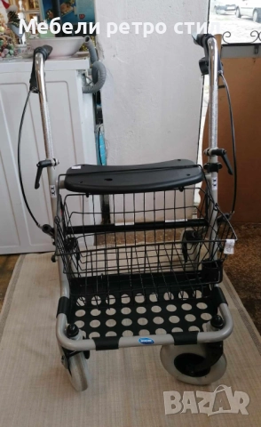 Проходилка за възрастни хора до 130 кг.Регулиране височината на дръжките. Спирачки на задните колела, снимка 5 - Други - 52390404