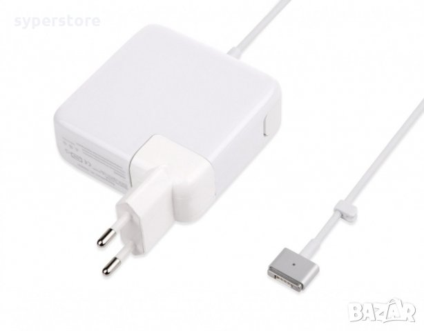 Зарядно устройство Адаптер за лаптоп MacBook PRO MagSafe 2 60W A1425, A1502 A1435 SS000067, снимка 1 - Лаптоп аксесоари - 34619787