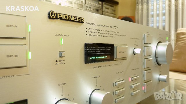 PIONEER A-77X , снимка 12 - Ресийвъри, усилватели, смесителни пултове - 33834109