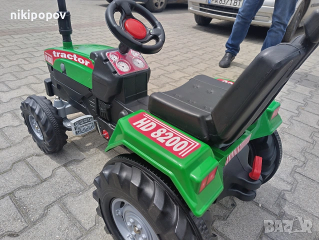 PILSAN Трактор с педали 07294 зелен, снимка 6 - Други - 53850101