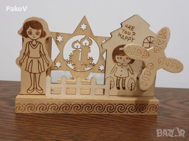 Дървена музикална игра “Щастливо момиче”