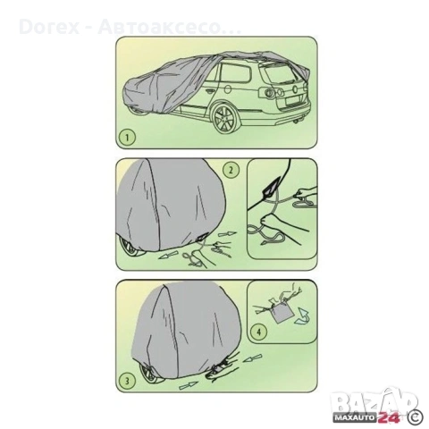 Покривало за МПС Kegel Mobile SUV купе - размер L, снимка 5 - Аксесоари и консумативи - 53678987