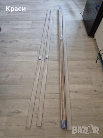 Перваз за LVT Quickstep 40200 Дъб Руж-бял MDF 58×12мм QSVSK40200 2.40м, снимка 3 - Ламиниран паркет и подложки - 52986441