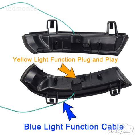 Мигачи за огледала Голф 5 Пасат Шаран бягащи мигачи golf Skoda Passat мигач, снимка 6 - Части - 42303361