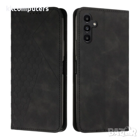 Samsung Galaxy A25 5G Diamond Splicing Skin/ Magnetic Wallet Калъф и Протектор, снимка 4 - Калъфи, кейсове - 52738409