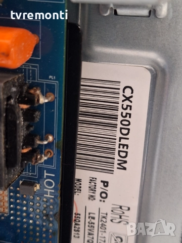 Main board EL.MT9602PRO-FG95 ,за 55-инчов телевизор THOMSON Модел  55QA2S13, с дисплей CX550DLEDM, снимка 5 - Части и Платки - 52679361