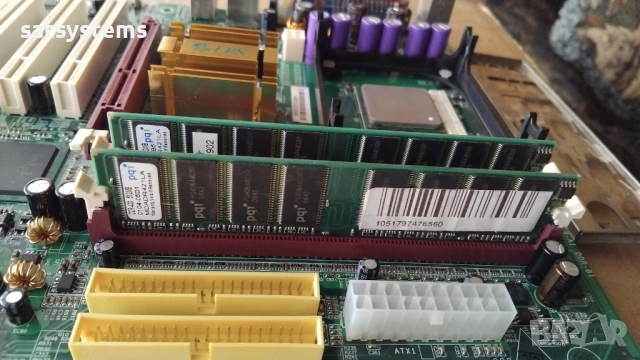Дънна платка EPoX EP-4PGM2I Socket 478 CPU+FAN+RAM, снимка 6 - Дънни платки - 53689699