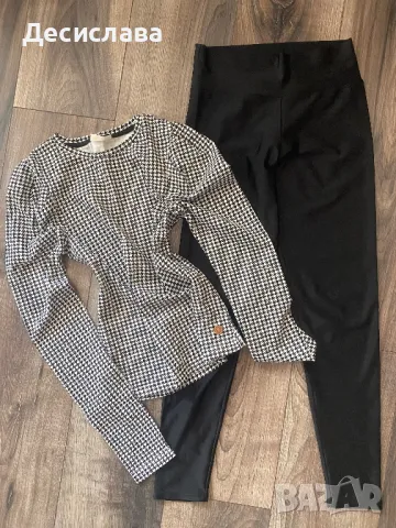 Комплекти панталон/клин с блуза р-р S, снимка 3 - Комплекти - 49605793