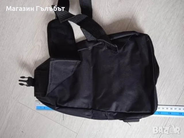 Удобна многофункционална чанта/раница през рамо с USB - 1) С USB порта за зареждане, снимка 3 - Раници - 56118347