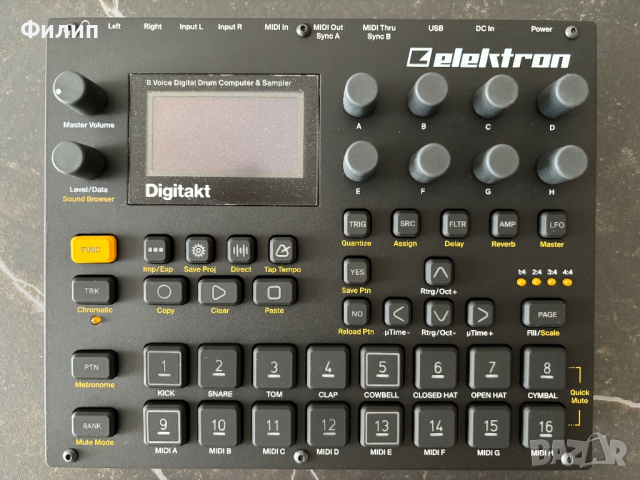 Elektron Digitakt Sampler & Drum computer, снимка 1 - Синтезатори - 44698659