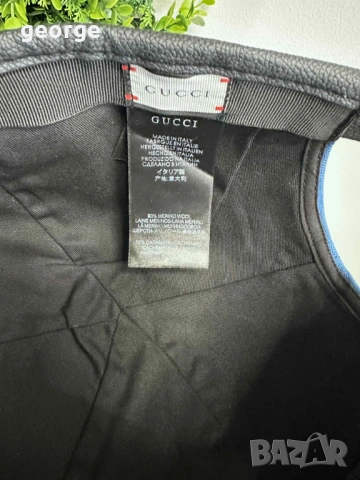 Шапка Gucci с козирка, снимка 4 - Шапки - 52928423