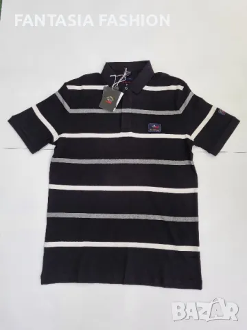 Mъжки тениски с яка Paul Shark