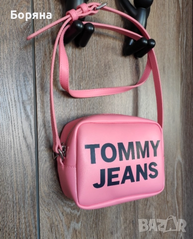 Tommy Jeans розова малка чанта, снимка 6 - Чанти - 52238180