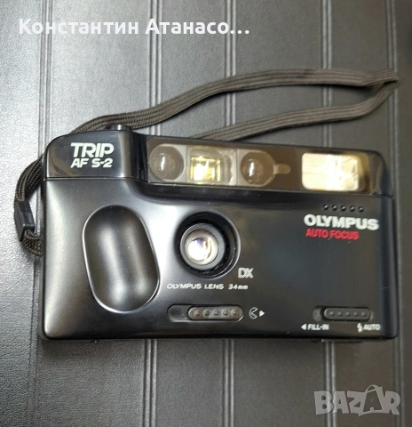 OLYMPUS Auto Focus Trip AF S-2 Japan, снимка 6 - Фотоапарати - 52886196