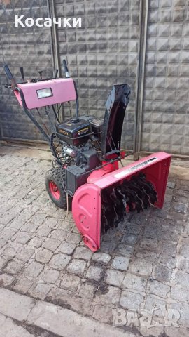 Бензинов снегорин със стартерно палене, снимка 3 - Градинска техника - 39746191