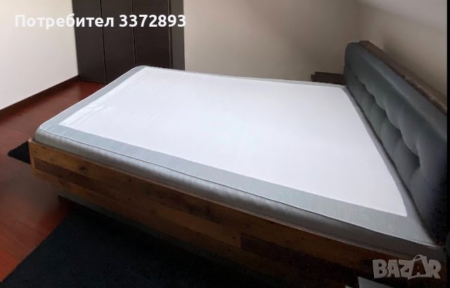 Луксозно легло спалня 180 x 200 в рустик / винтидж / индустриален стил, снимка 4 - Спални и легла - 44299925