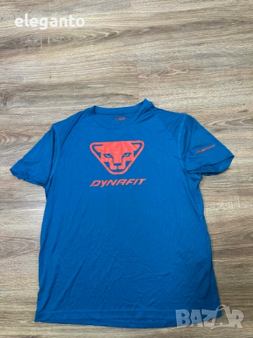 Мъжка тениска DYNAFIT Graphic LOGO Flex Stretch T-Shirt , L размер 