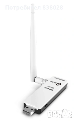 TP-Link TL-WN722N мрежова карта WLAN 150 Мбит/с, снимка 3 - USB Flash памети - 53676494