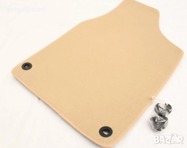 Мокетни стелки за VW Sharan (1996-2010) / FORD Galaxy (1996-2006) / SEAT Alhambra (1996-2010) - бежо, снимка 2 - Аксесоари и консумативи - 53860117