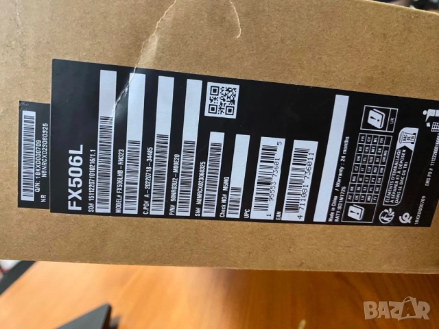 Лаптоп ASUS  TUF GAMING, снимка 6 - Лаптопи за игри - 51572733