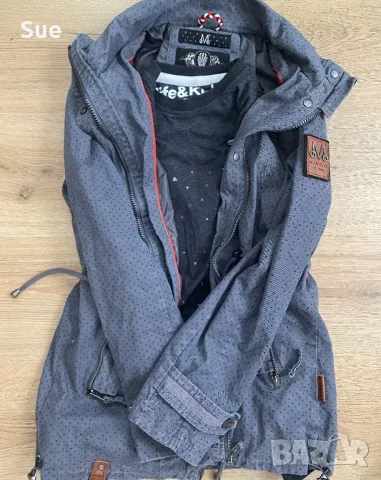 Красива сива дамска парка Marikoo, снимка 1