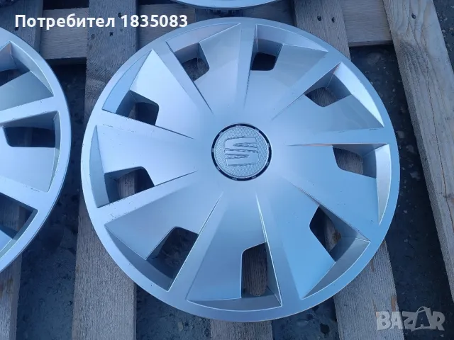 Оригинални тасове Seat 15 цола, снимка 4 - Аксесоари и консумативи - 48811866