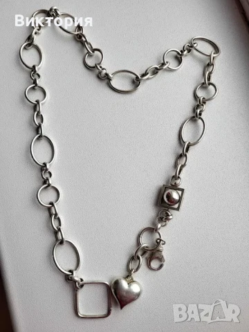 Дамски сребърен комплект, снимка 2 - Бижутерийни комплекти - 51221775