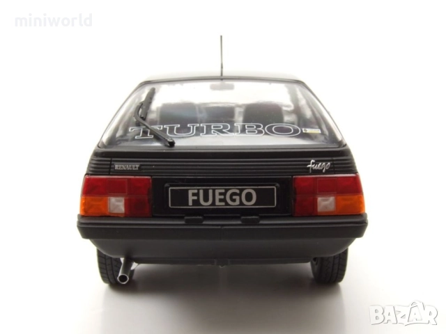 Renault Fuego Turbo 1980 - мащаб 1:18 на Solido моделът е нов в кутия, снимка 8 - Колекции - 52623752
