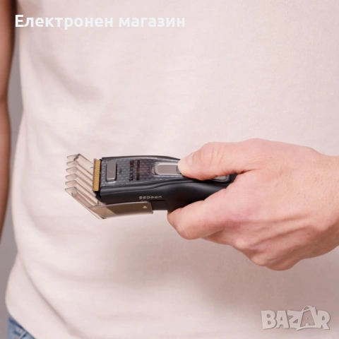 Машинка за подстригване Taurus Nixus Titanium с титаниеви ножчета и 7 нива, снимка 7 - Машинки за подстригване - 53668253