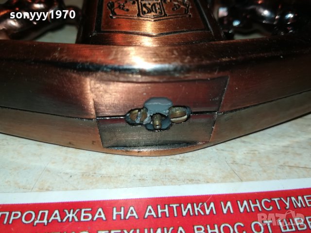 МЕТАЛНА ЗАПАЛКА С КОНЕ-ВНОС ФРАНЦИЯ 0402221247, снимка 13 - Колекции - 35669537