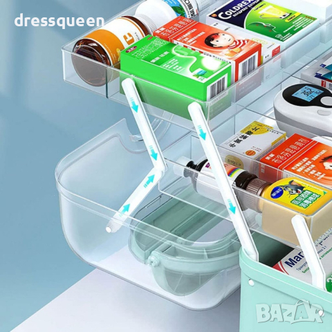 3870 Органайзер за лекарства тип Куфар, снимка 3 - Други стоки за дома - 44807933