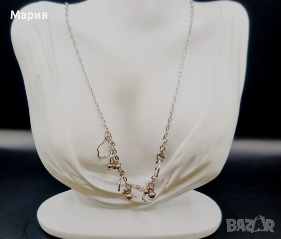 СРЕБЪРЕН КОМПЛЕКТ , снимка 4 - Бижутерийни комплекти - 53564879
