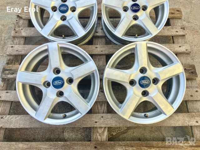 14 джанти 4x108 Ford Fiesta Ka Fusion Focus 4х108 Форд, снимка 4 - Гуми и джанти - 47517375