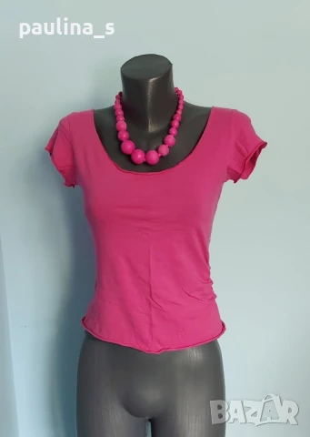 Пет различни броя / Дамска маркова блуза тип тениска , снимка 17 - Тениски - 51101622