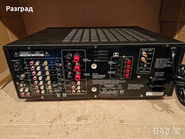 Ресийвър ONKYO TX-DS575, снимка 5 - Ресийвъри, усилватели, смесителни пултове - 40629467