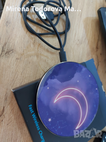 Подложка за безжично зарядно устройство HD01, снимка 2 - Безжични зарядни - 36291499