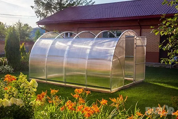 Оранжерия модел 2025 отварящ се покрив Руско качество