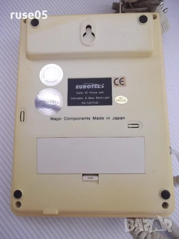 Телефон "EUROTEL - KX-T20TCID", снимка 6 - Други - 51238360