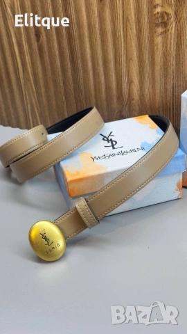 колани от естествена кожа в кутия ysl saint laurent , снимка 5 - Колани - 53191945