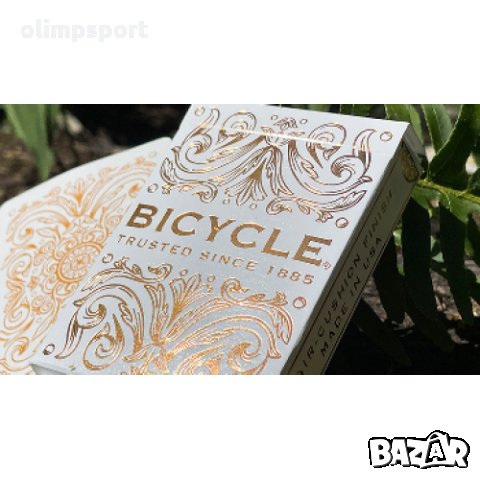 карти за игра BICYCLE BOTANNICA нови отличаватсе с красиво богато медно фолио, което подчертава диза, снимка 1 - Карти за игра - 34186979