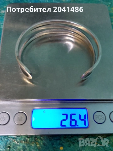 Сребърни дизайнерски     гривни и колие, снимка 2 - Гривни - 53213846