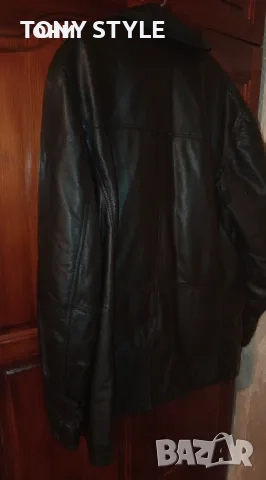 Ново Мъжко Зимно Яке Изцяло от Естествена Кожа XL, снимка 7 - Якета - 51696865