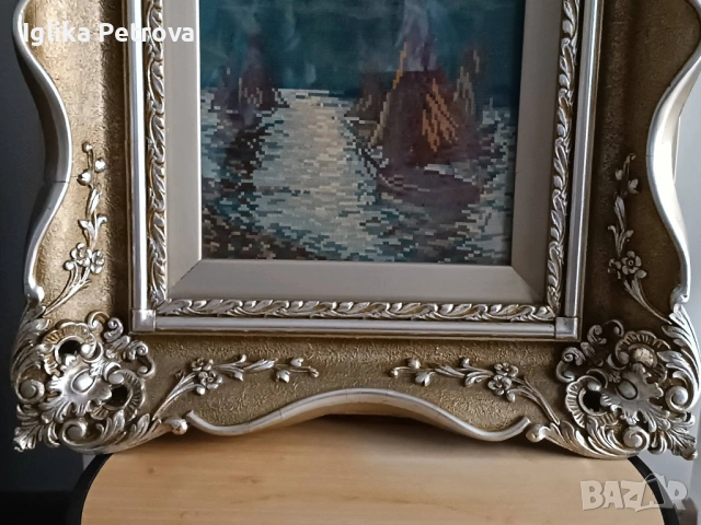 Гоблен Щастливото завръщане , снимка 2 - Гоблени - 53399190