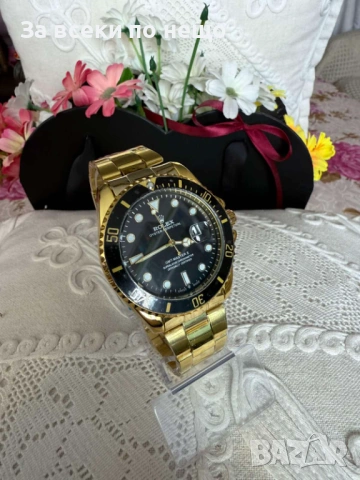 Rolex Мъжки Часовник С Кварцов Механизъм - Налични Различни Цветове Код AT-16, снимка 7 - Мъжки - 53310876