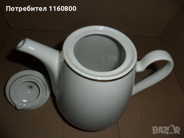 Порцеланов чайник, снимка 3 - Сервизи - 36126866
