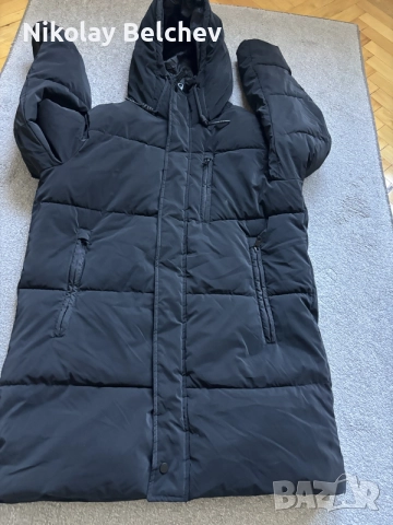мъжко зимно яке Zara, снимка 4 - Якета - 56406170